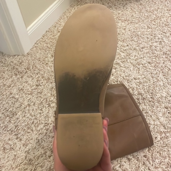 Madden Girl Shoes Madden Girl Light Brown Tall Riding Boots With